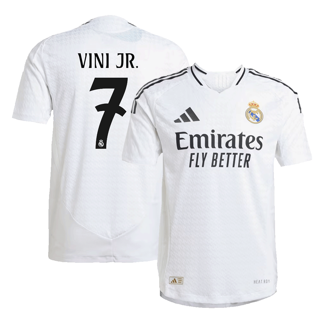 VINI JR. 7 Real Madrid Home Jersey Player Version 2024/25