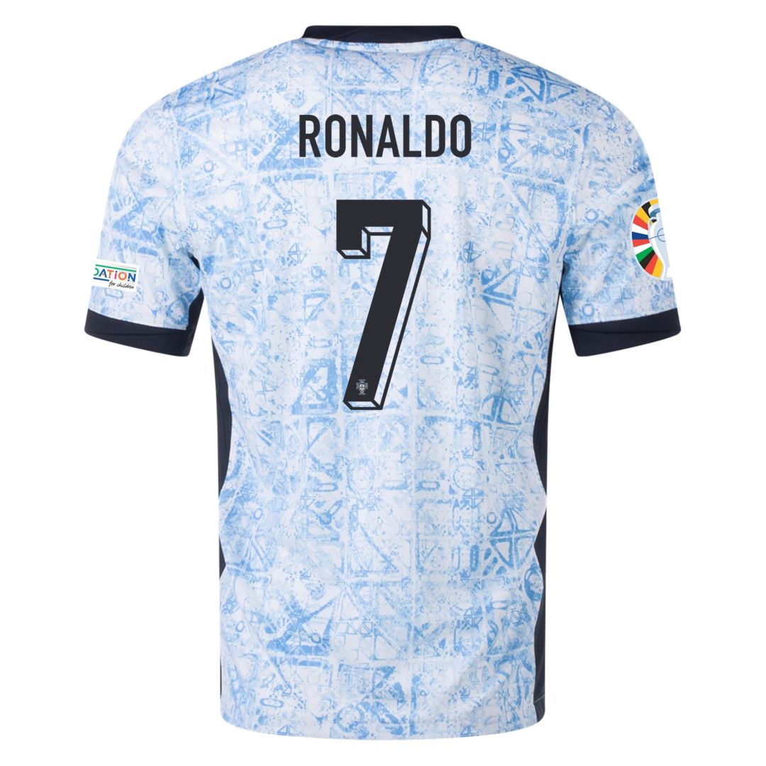 Ronaldo 7 Portugal Away Jersey Euro 2024