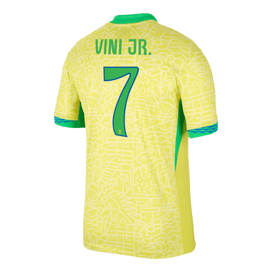 [Super Replica] VINI JR. 7 Brazil Home Jersey Copa America 2024