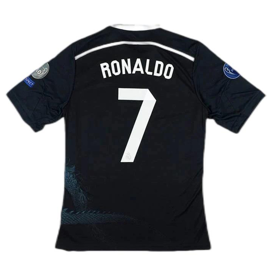 Ronaldo 7 Retro Real Madrid UCL Third Jersey 2014/15