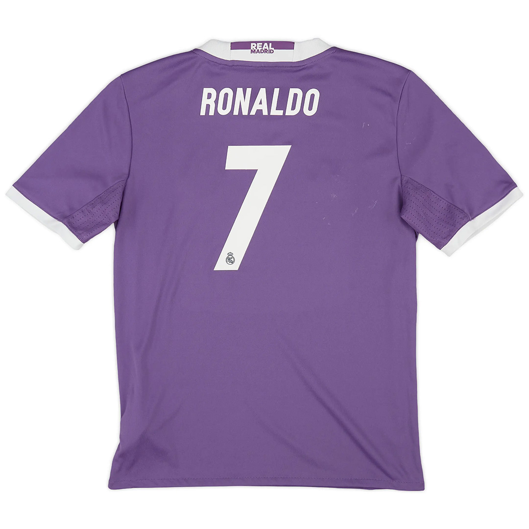 Ronaldo 7 Real Madrid Retro Jersey Away 2016/17