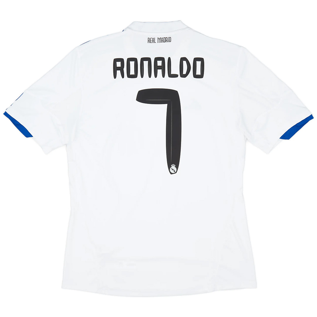 Ronaldo 7 Real Madrid Retro Jersey Home 2010/11