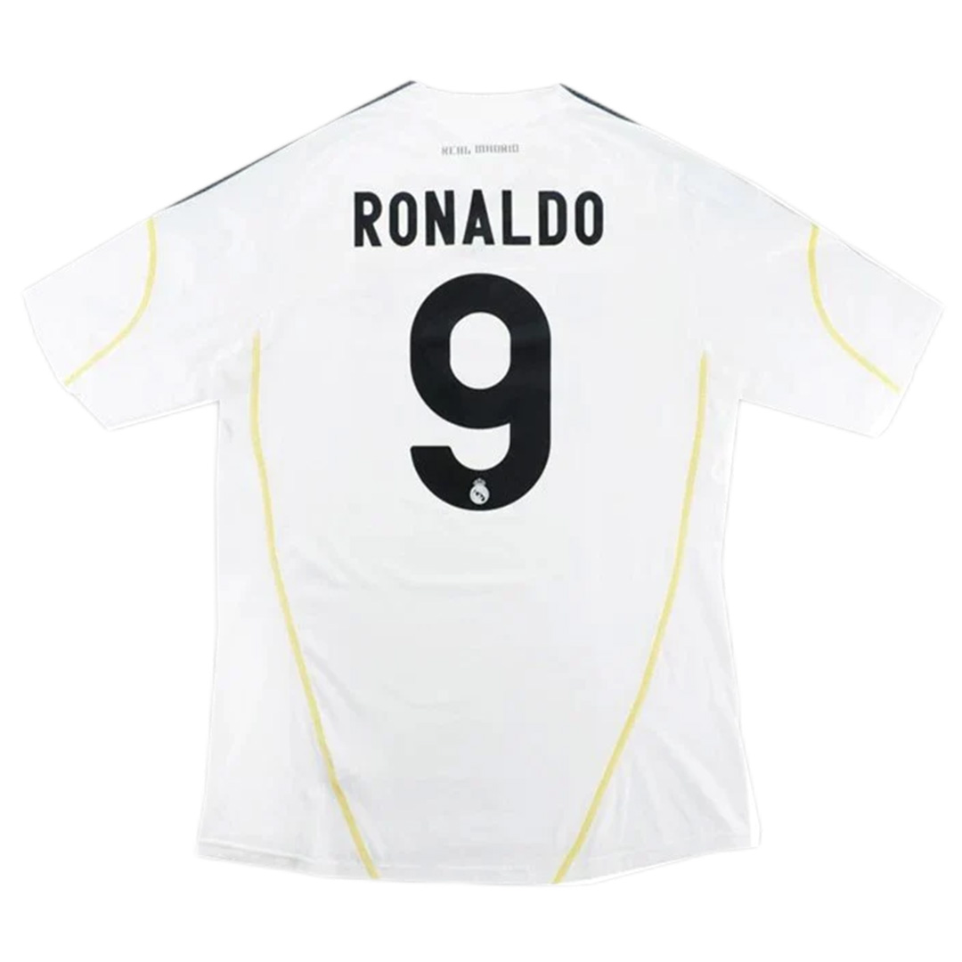 Real Madrid Ronaldo 9 Retro Jersey Home 2009/10