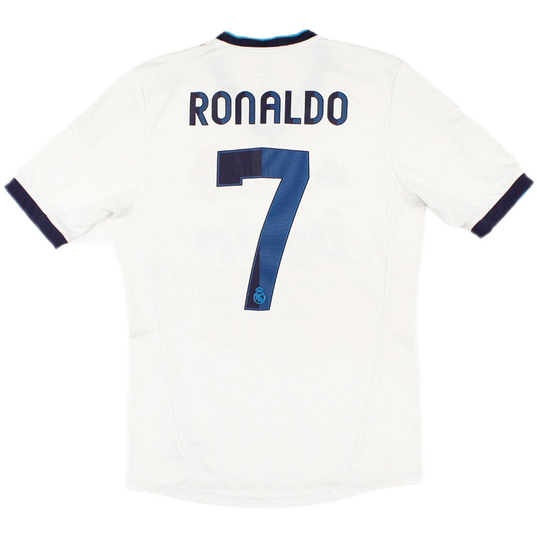 RONALDO 7 Retro Real Madrid Home Jersey 2012/13