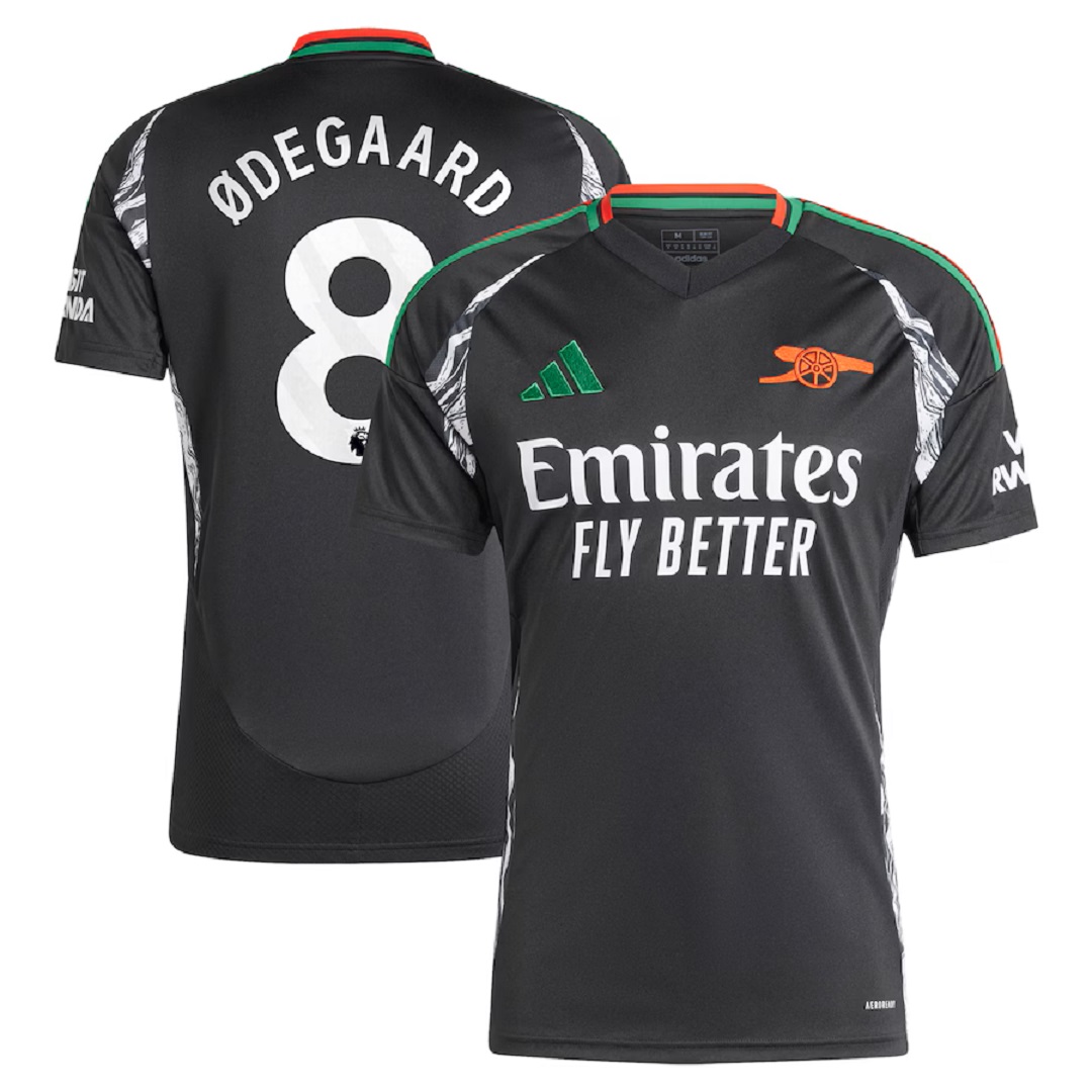 ØDEGAARD 8 Arsenal Away Jersey 2024/25