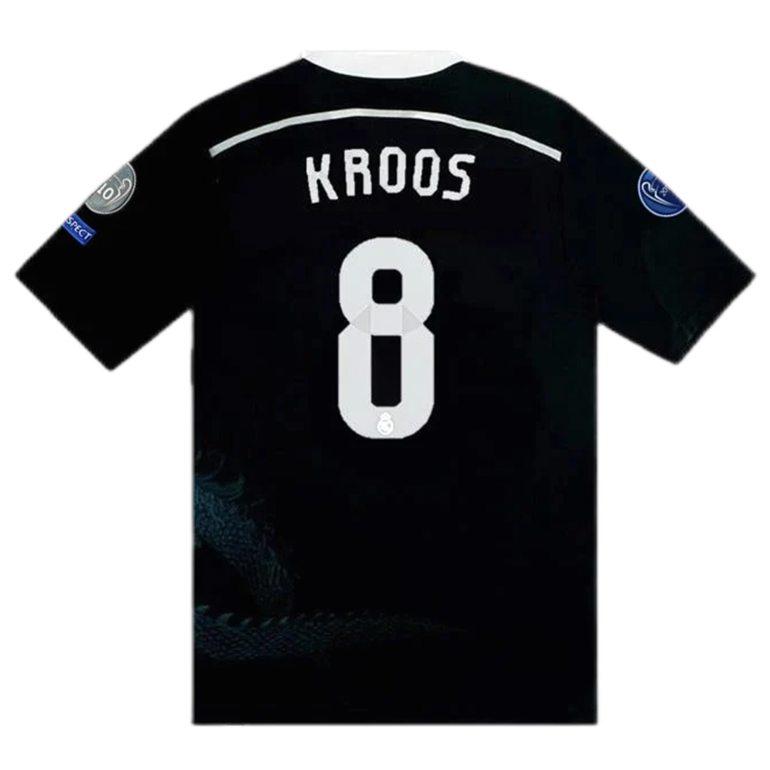 Kroos 8 Retro Real Madrid UCL Third Jersey 2014/15