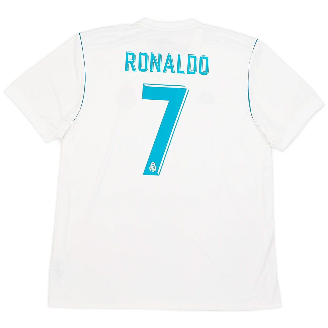 Ronaldo 7 Retro Real Madrid Home Jersey 2017/18