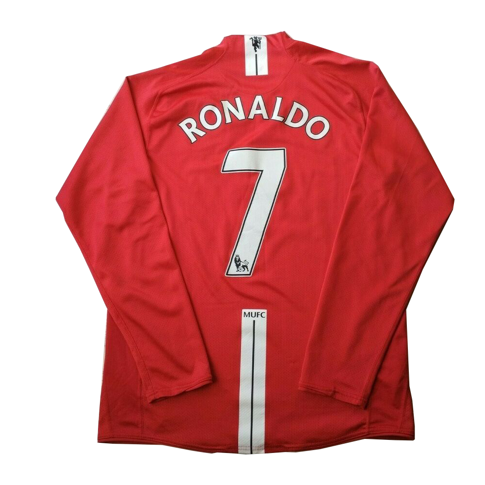 Manchester United RONALDO 7 Retro Jersey Long Sleeve 2007/08