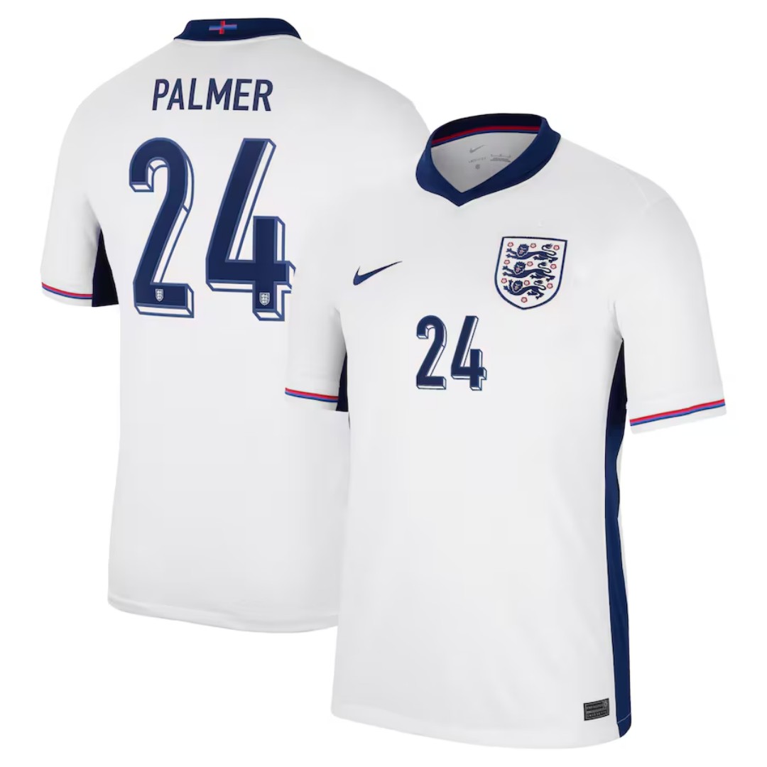 [Super Replica] PALMER 24 England Home Jersey Euro 2024