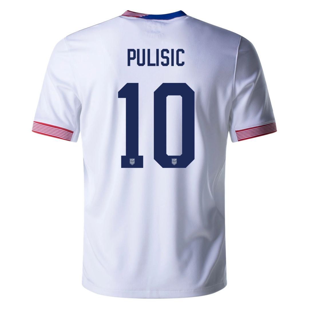 Pulisic 10 USMNT Home Jersey Copa America 2024