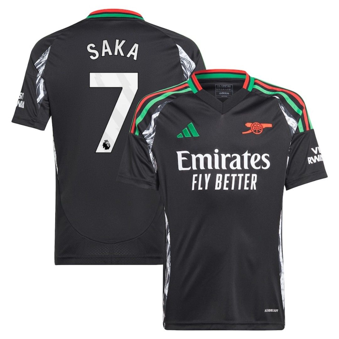 SAKA 7 Arsenal Away Jersey 2024/25