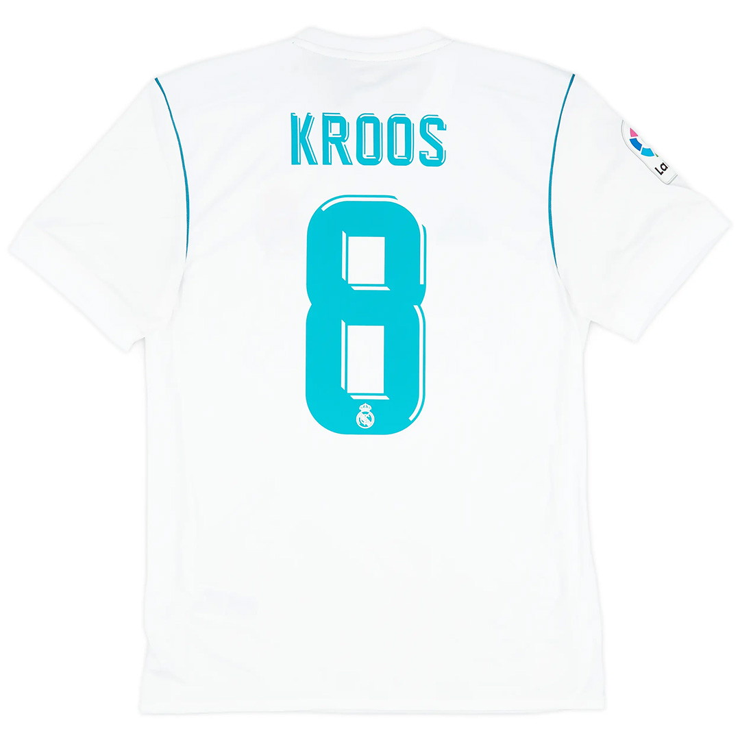 KROOS 8 Retro Real Madrid Home Jersey 2017/18