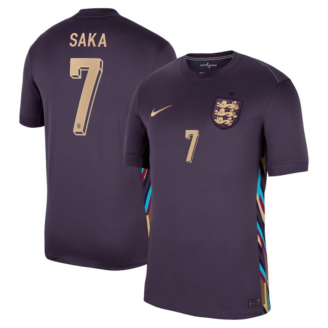 [Super Replica] SAKA 7 England Away Jersey 2024