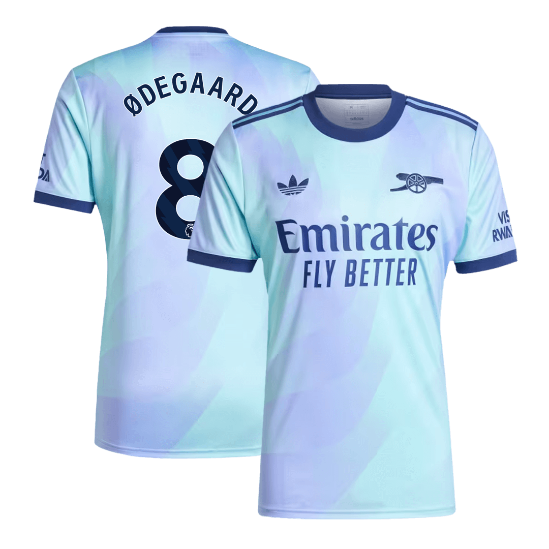 ØDEGAARD 8 Arsenal Third Jersey 2024/25 - [Super Replica]