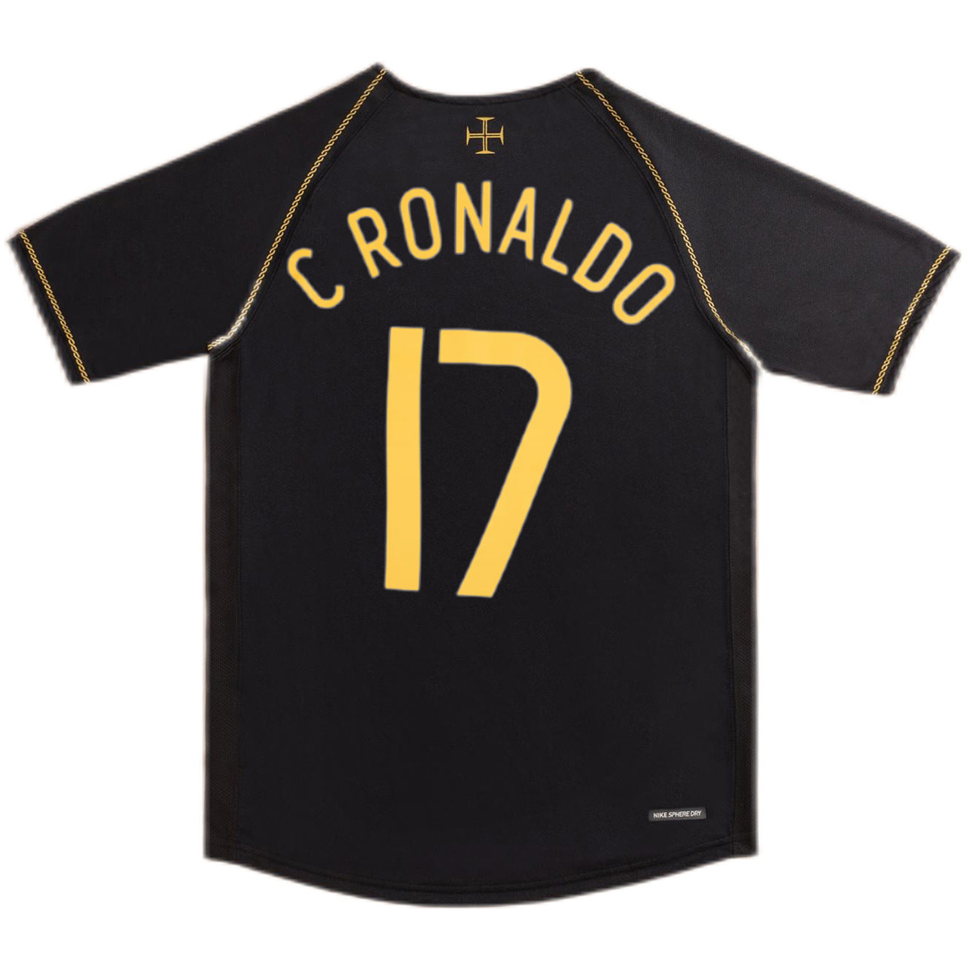 C.RONALDO 17 Retro Portugal Away Jersey World Cup 2006