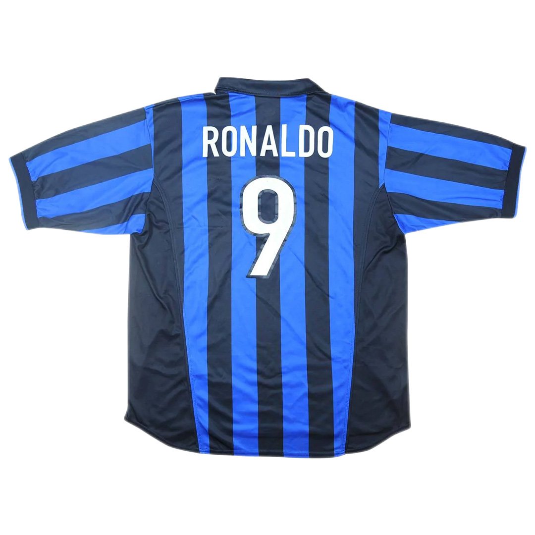 Ronaldo 9 Retro Inter Milan Home Jersey 1998/99