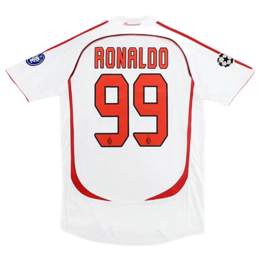 AC Milan Ronaldo 99 UCL Final Retro Jersey Away 2006/07