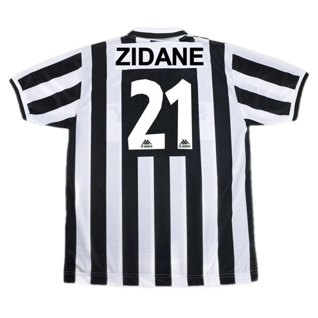 Zidane 21 Retro Juventus Home Jersey 1996/97