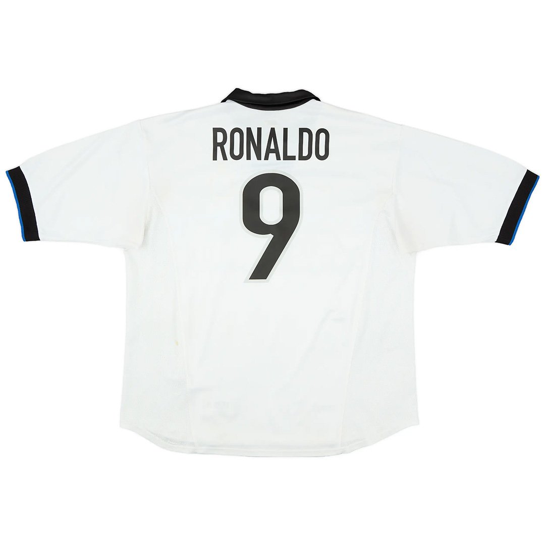 RONALDO 9 Retro Inter Milan Away Jersey 1998/99