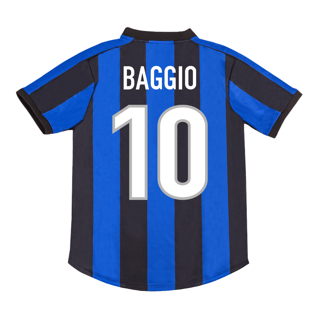 BAGGIO 10 Retro Inter Milan Home Jersey 1999/00