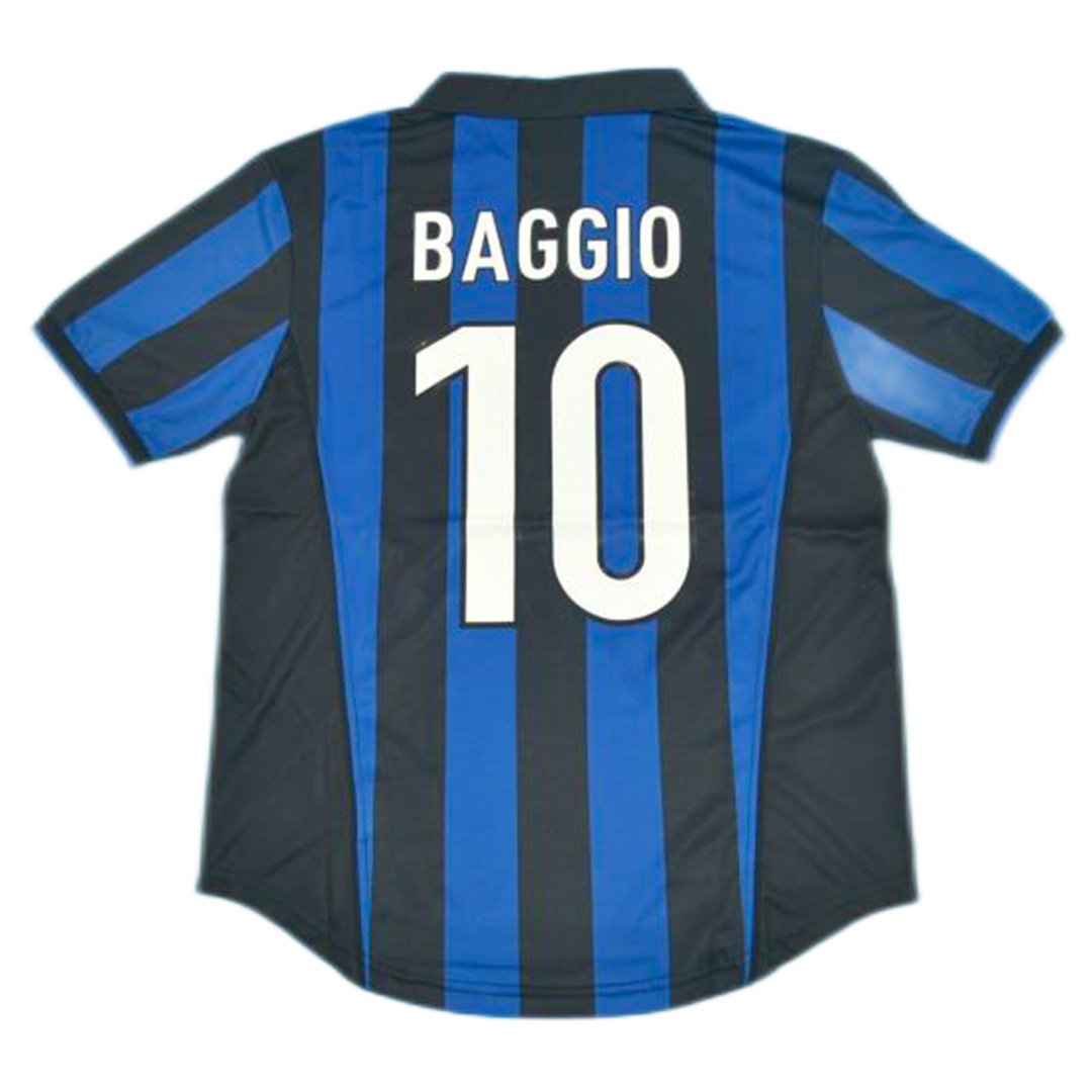 BAGGIO 10 Retro Inter Milan Home Jersey 1998/99