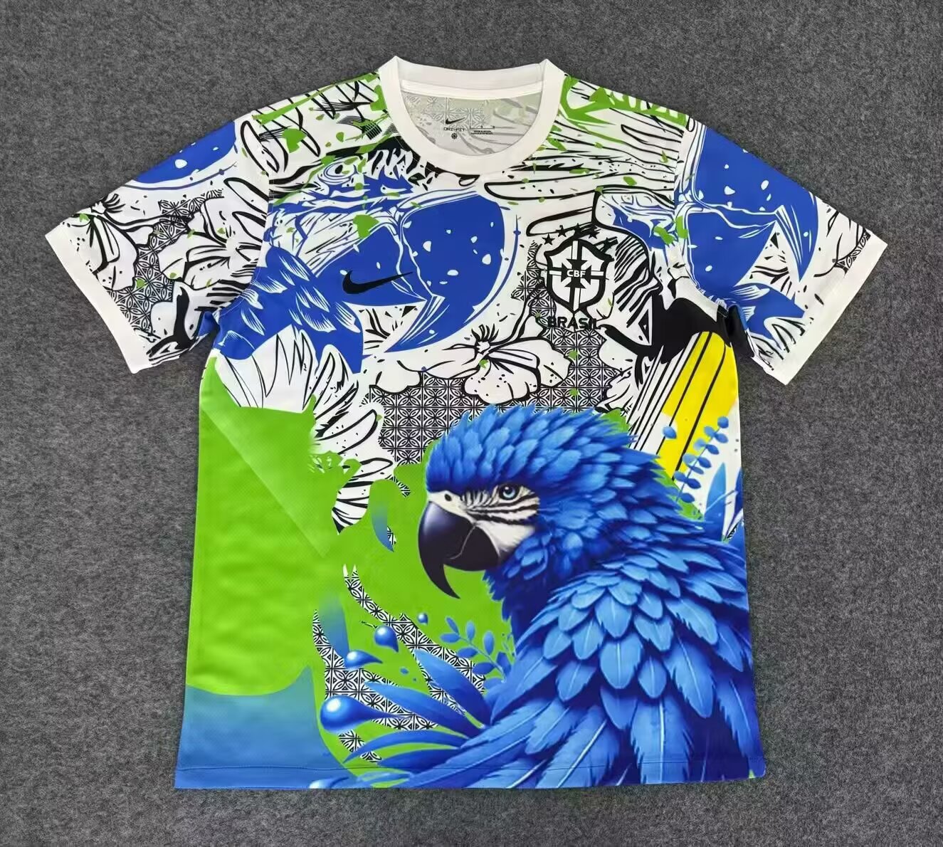 Fans Version 25/26 Brazilian  Parrot Special Edition Lake Blue 