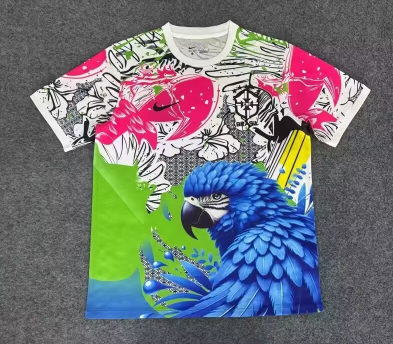 Fans Version 25/26 Brazilian Parrot Special Edition Rose Red 