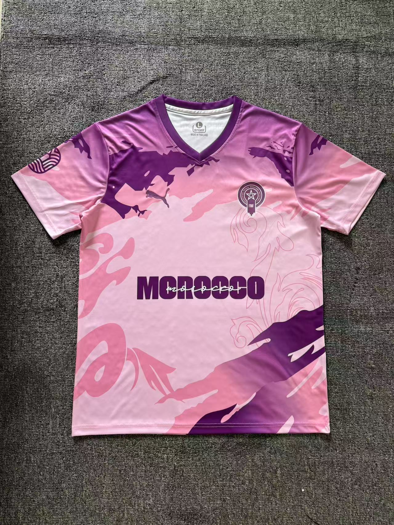 Fans Version 25/26 Moroccan training suit purple