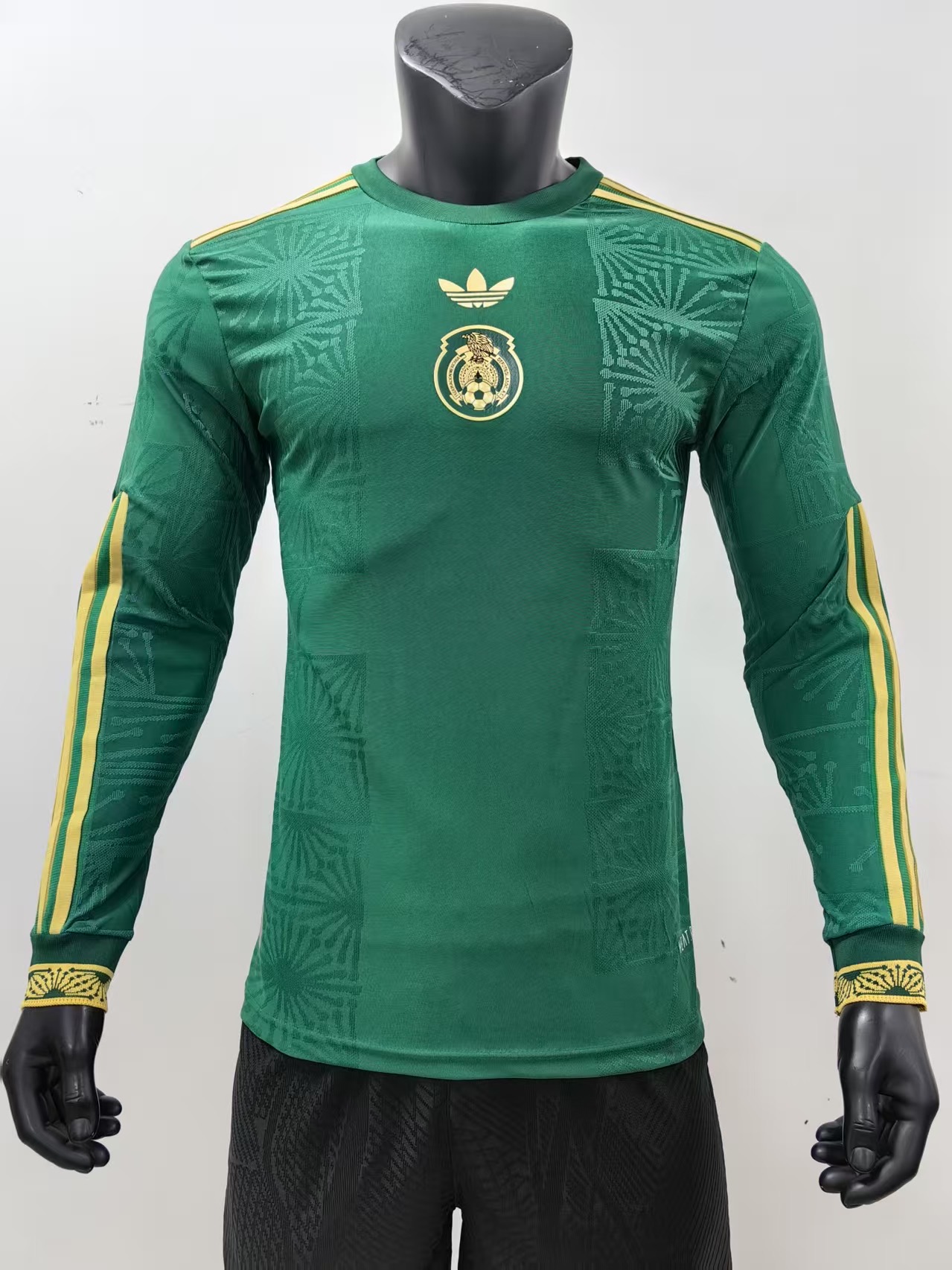 Player Version 25/26 Mexican Gold Cup Green Long Sleeve Player