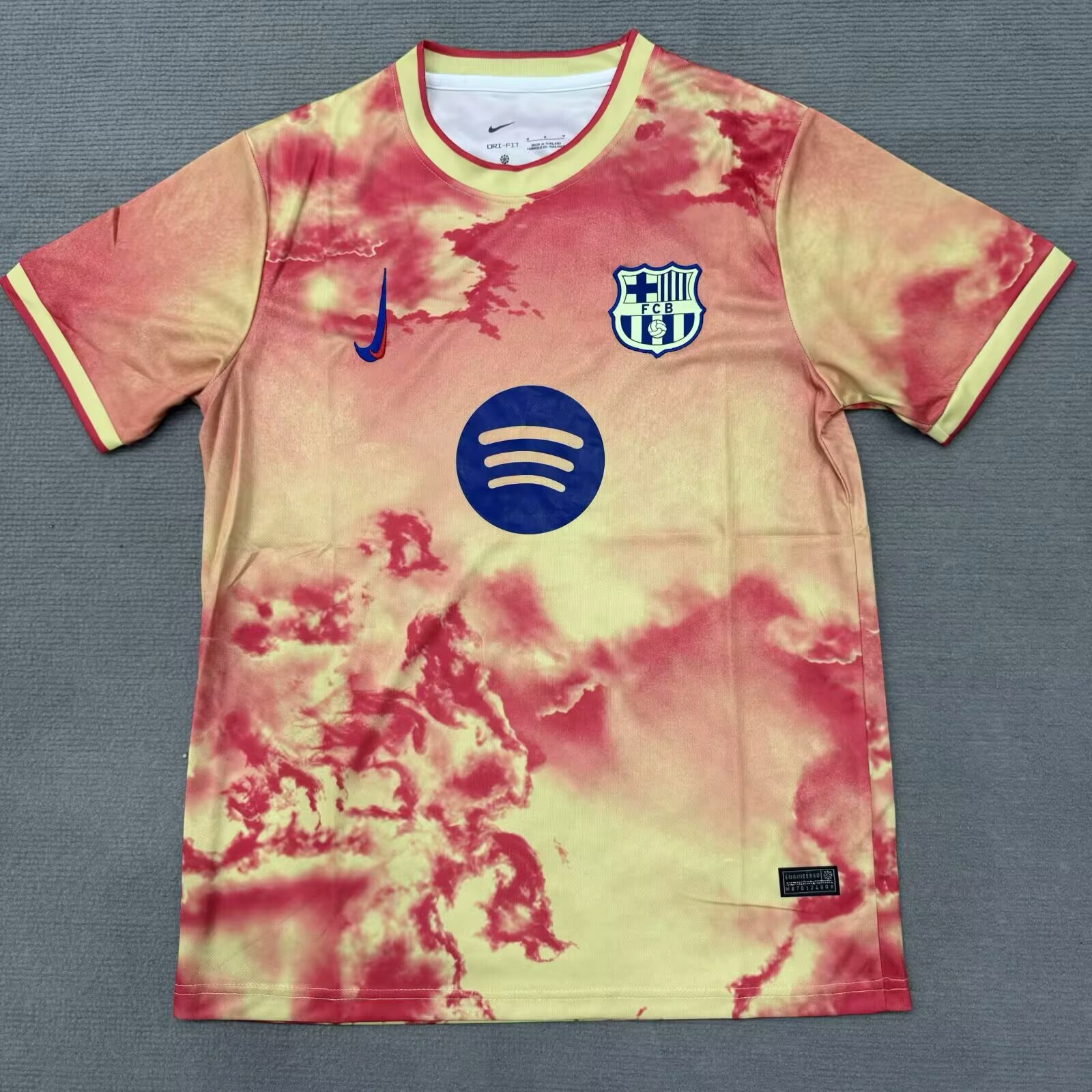 Fans Version 25/26 Barcelona Special Edition Orange Red