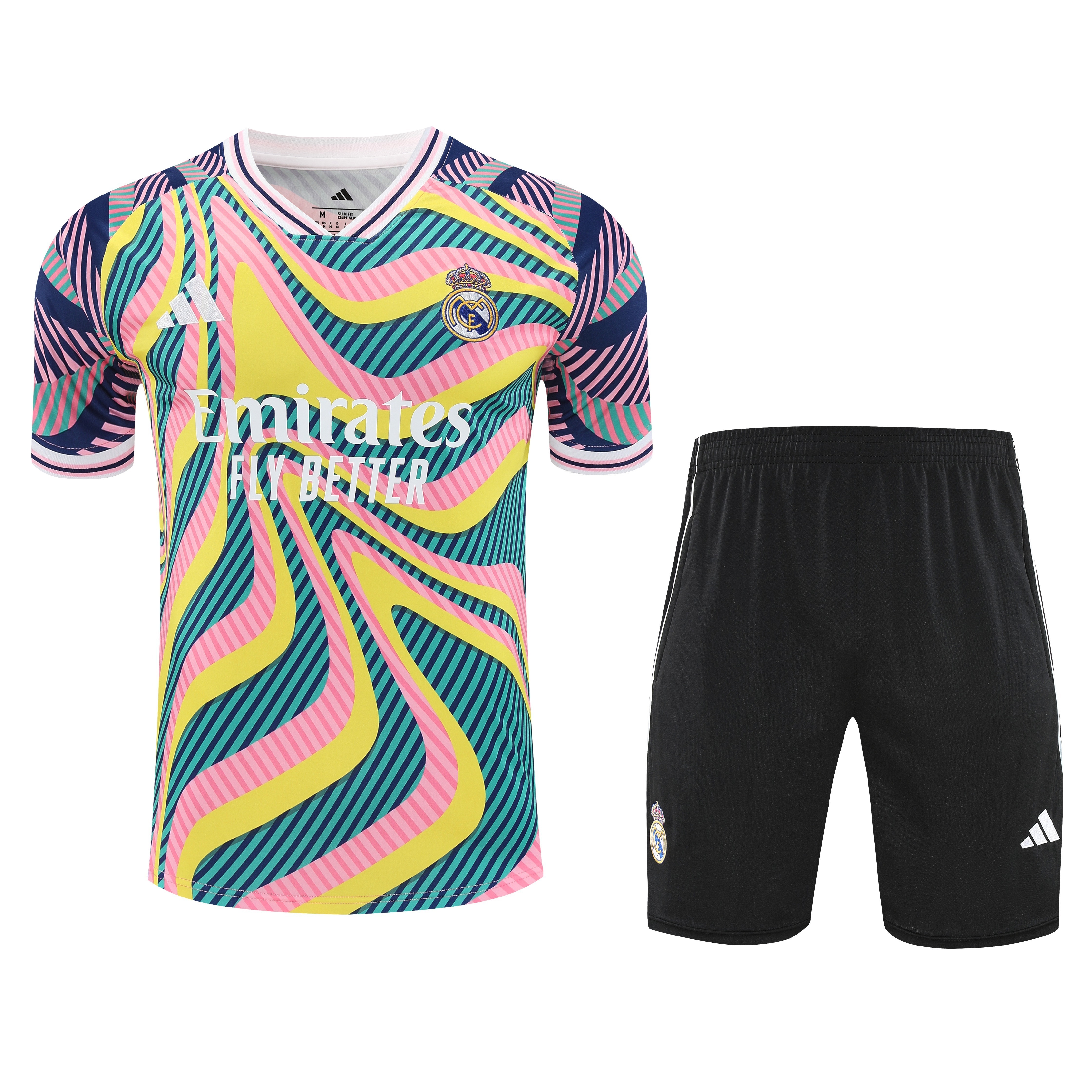 25/26 Real Madrid short sleeved Adults Training Kits