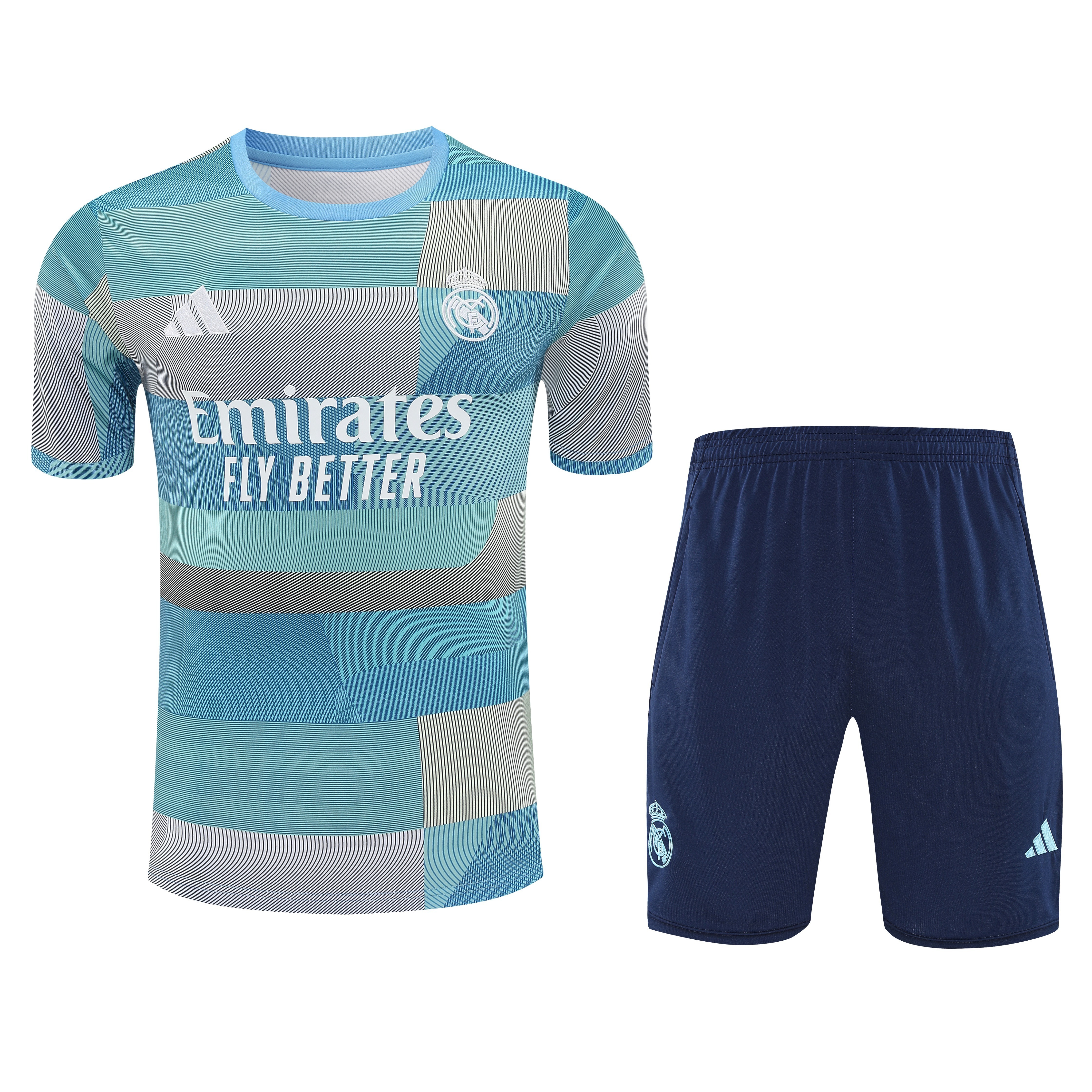 25/26 Real Madrid short sleeved Adults Training Kits