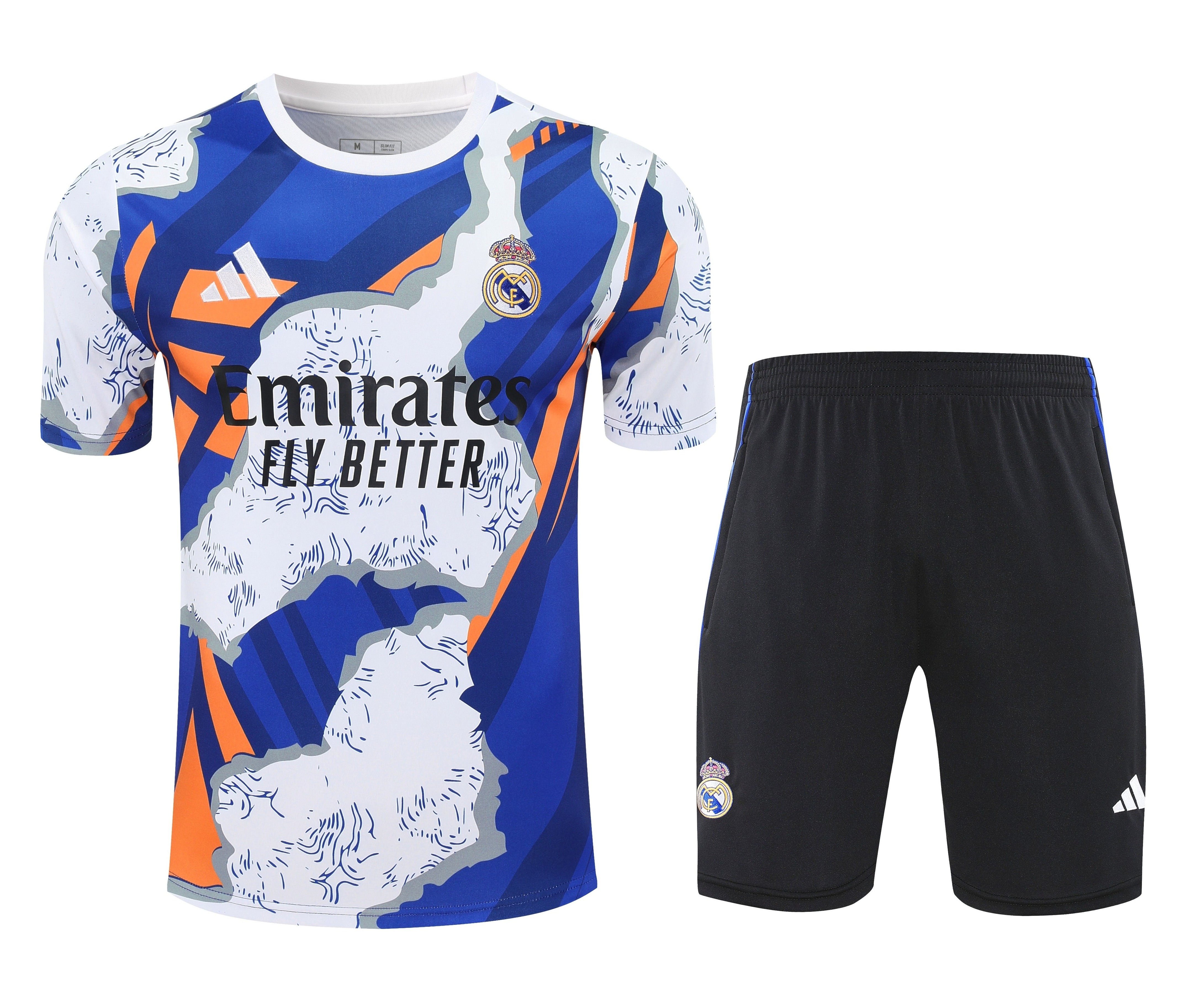 25/26 Real Madrid short sleeved Adults Training Kits