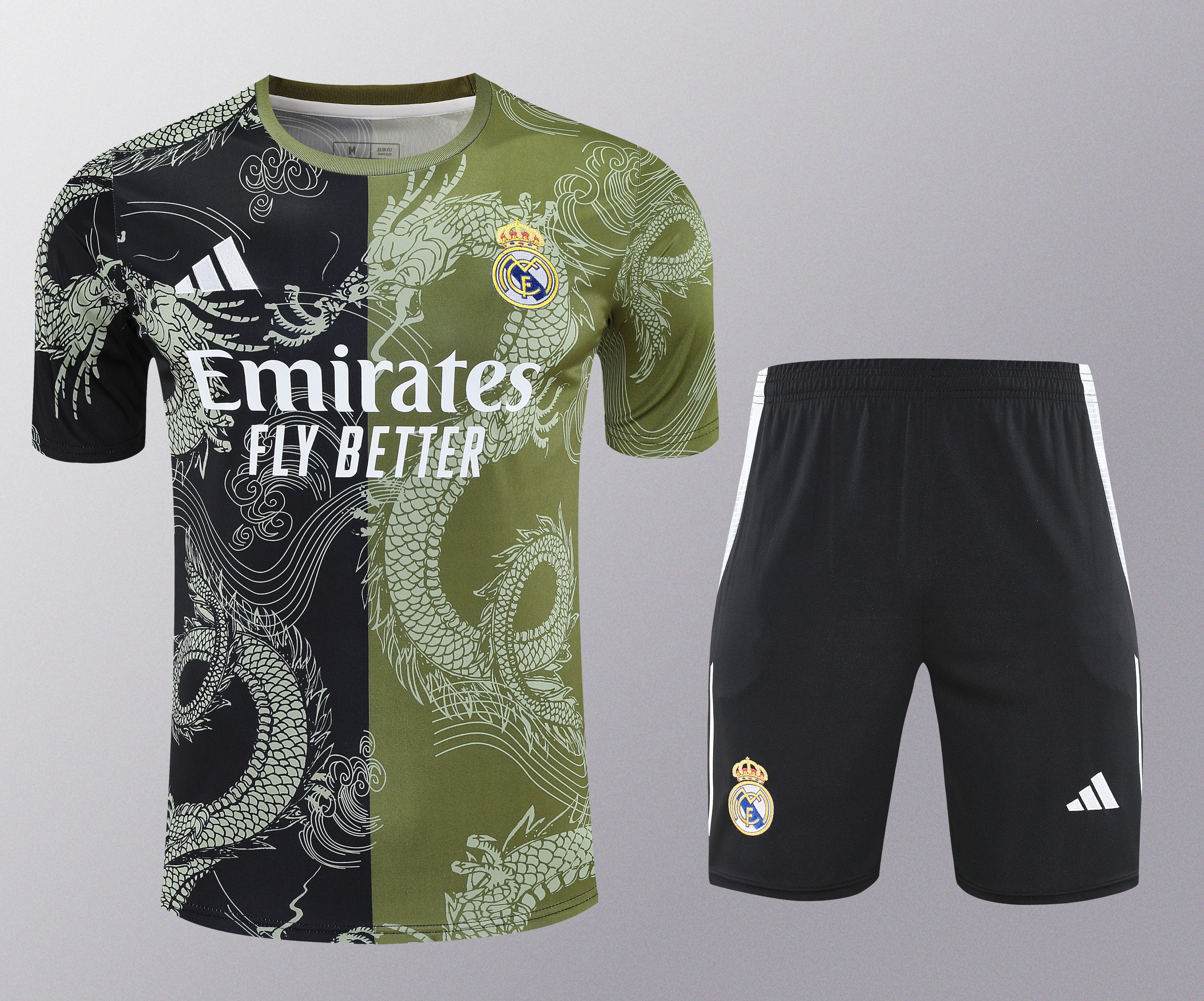 25/26 Real Madrid short sleeved Adults Training Kits