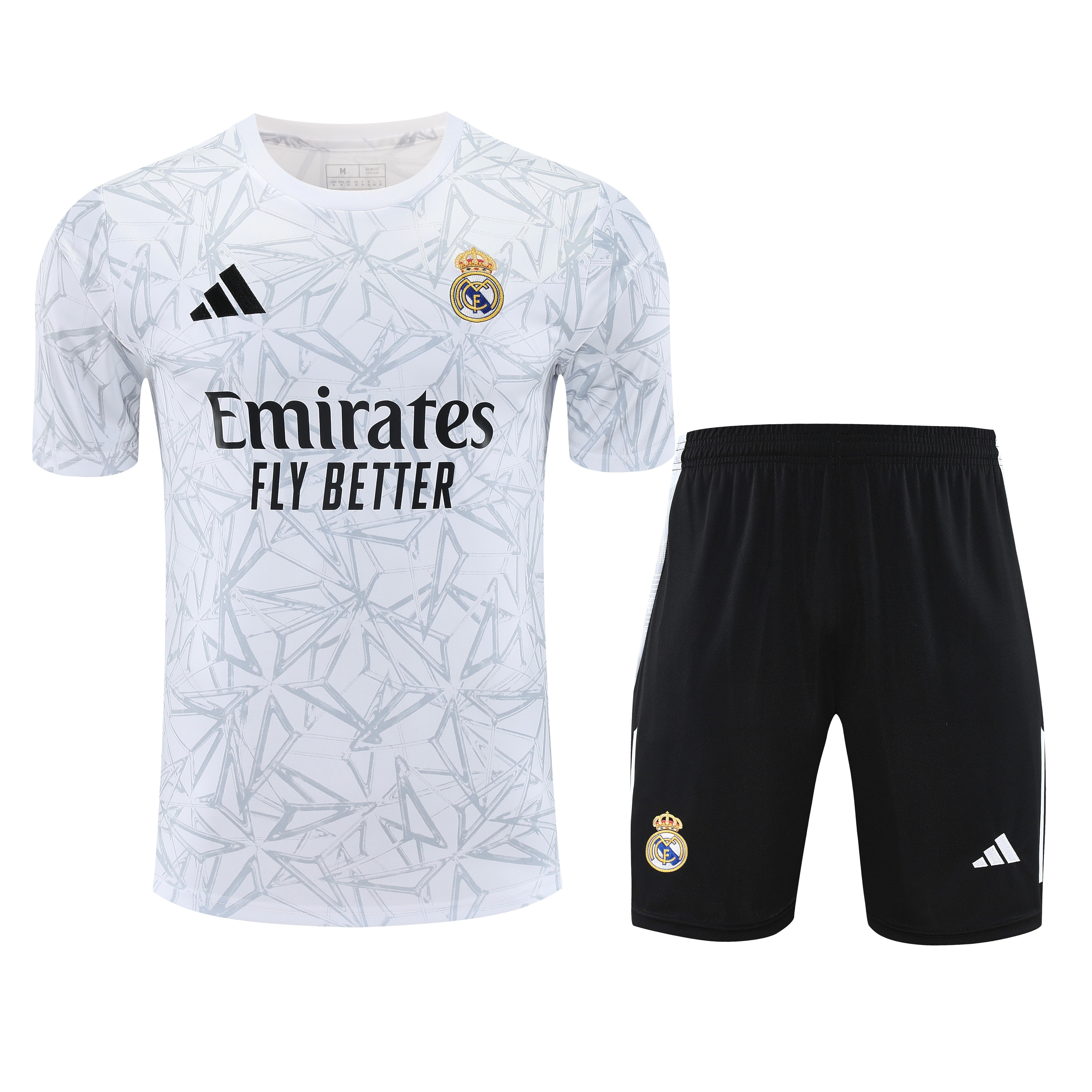 25/26 Real Madrid short sleeved Adults Training Kits