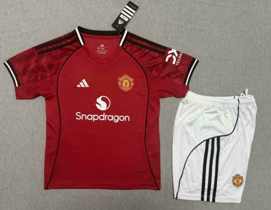 kids Kits 25/26 Manchester United home