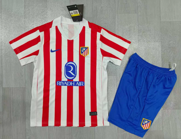 Kids kits 25/26 Atlético madrid home