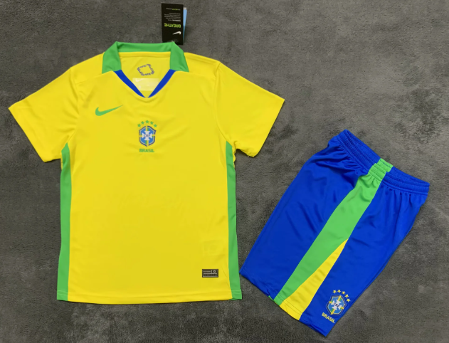 Kids kits 25/26 Brazilian home
