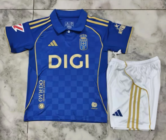 kids Kits 25/26 Real Oviedo home