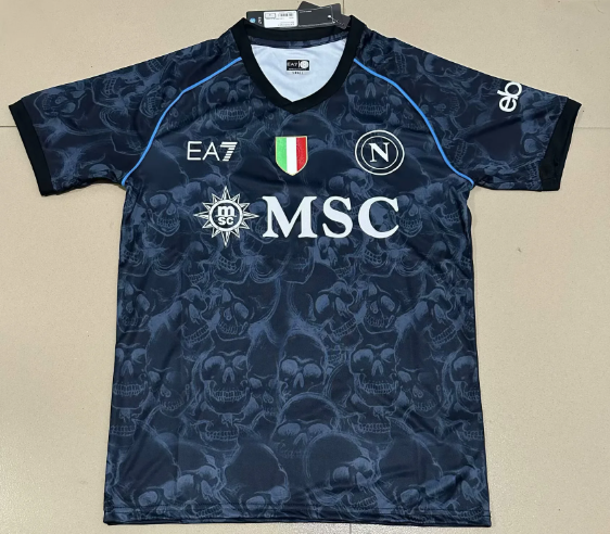 Fans Version 23/24 Naples Halloween Black and Gray