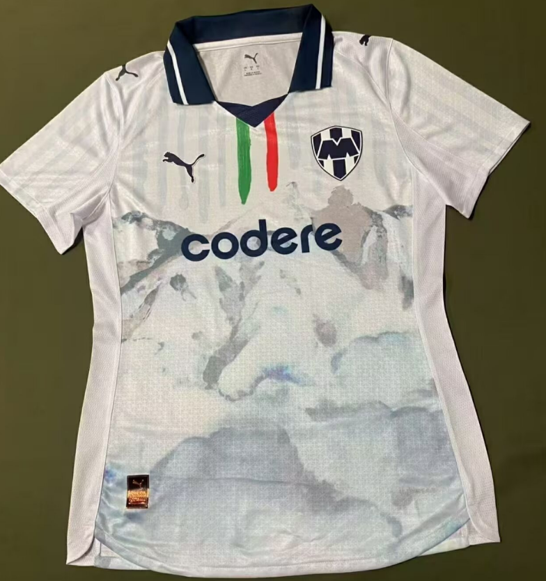 Fans Version  25/26 Monterey collaboration edition blue and white women