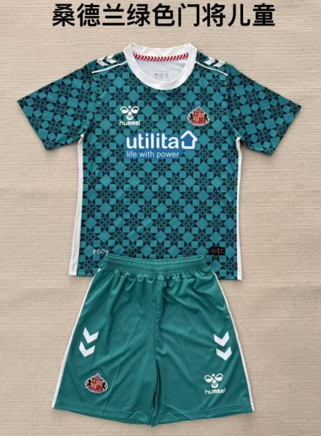 kids Kits 25/26 Sunderland Goalkeeper
