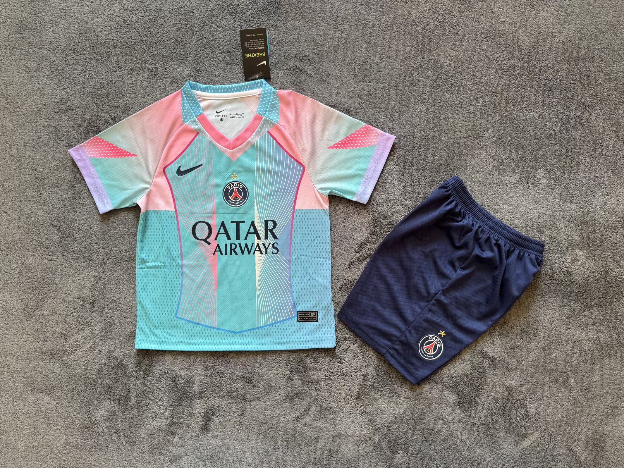 kids Kits 25/26 Paris Special Edition Green
