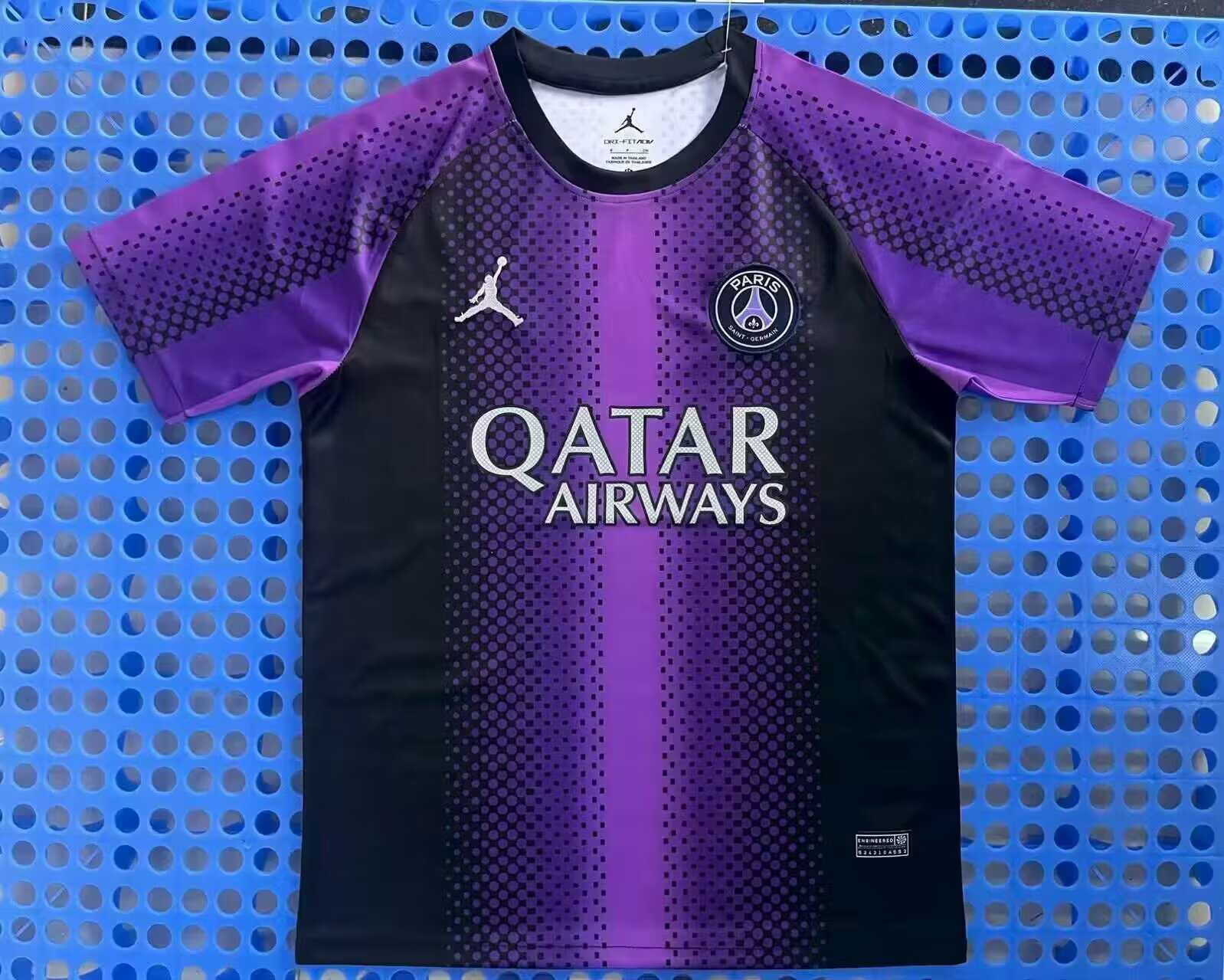 Fans Version 25/26 Paris Flyer Black Purple Training Suit