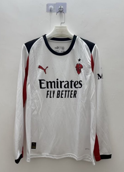 Fans Version 25/26 AC Milan Away Long Sleeve