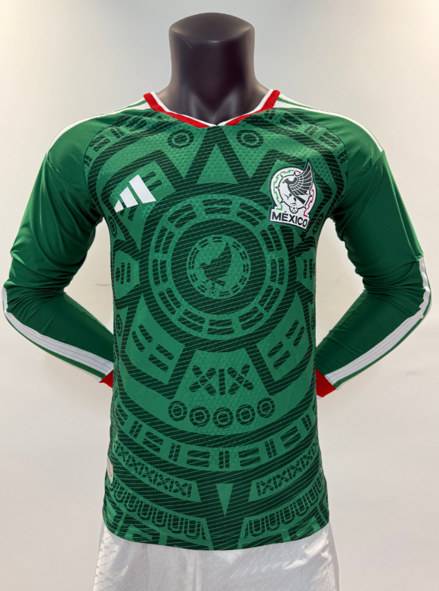 Player Version 25/26 Mexico home (long sleeves)