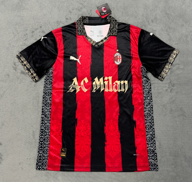 Fans Version 25/26 AC Special Edition Red and Black