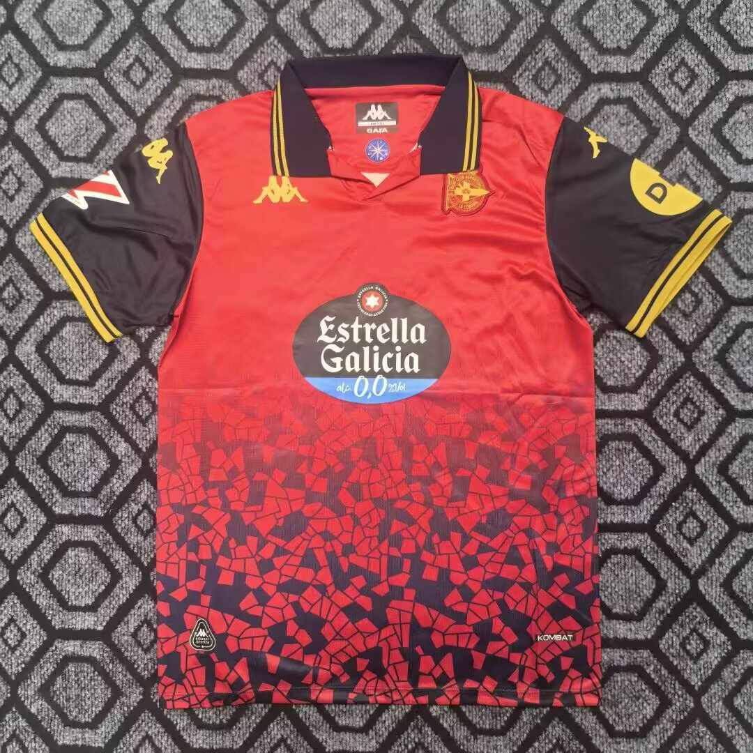 Fans Version 25/26 Deportivo La Coruña away red