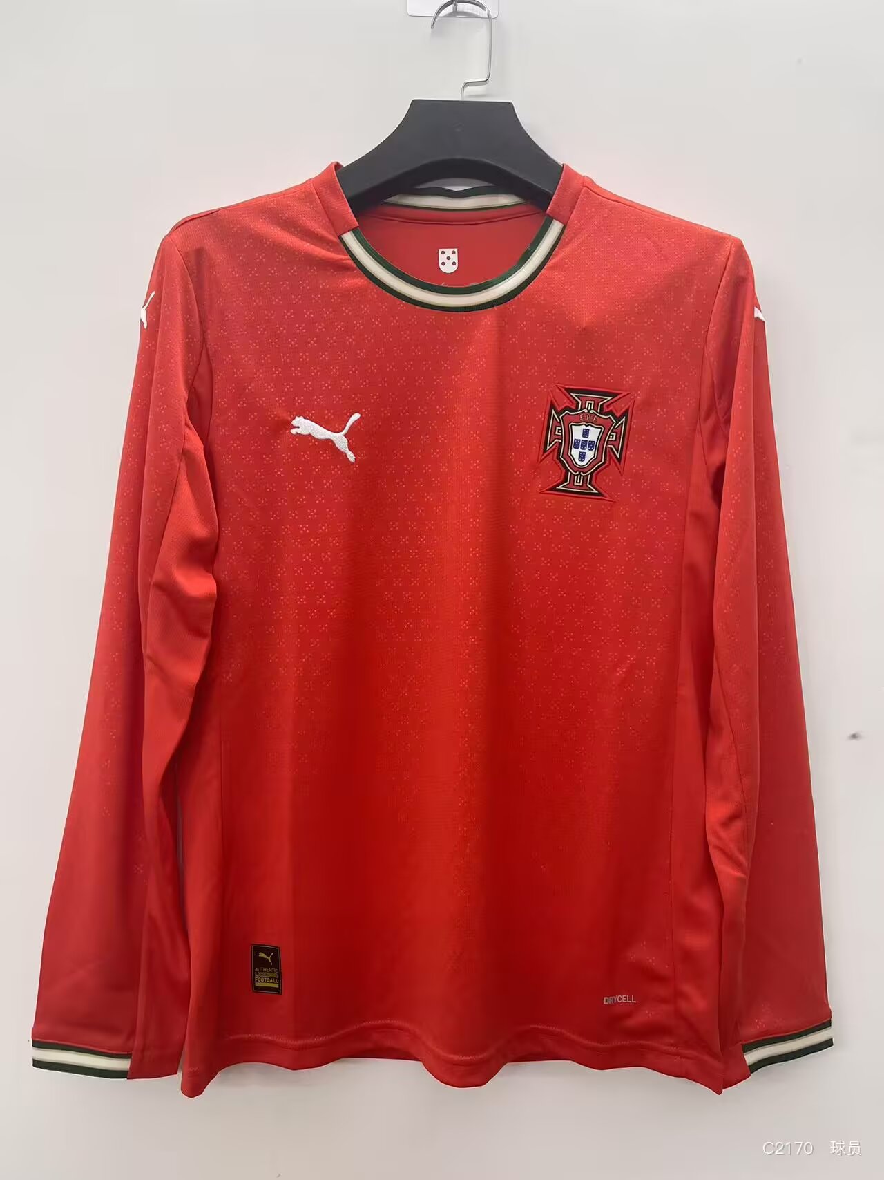 Fans Version 25/26 Portugal home long-sleeved
