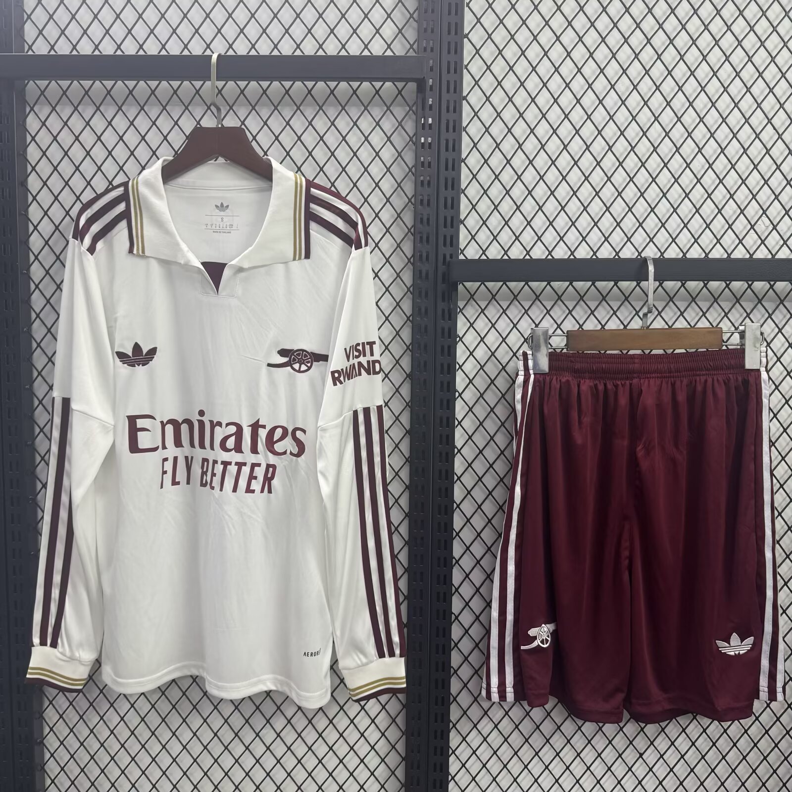  Adults kits 25/26 Arsenal second away long-sleeved